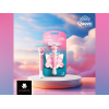 QUEEN SHAVING SYSTEM RAZOR HANDLE + 5 REFILLS TRIPLE BLADE FOR WOMEN